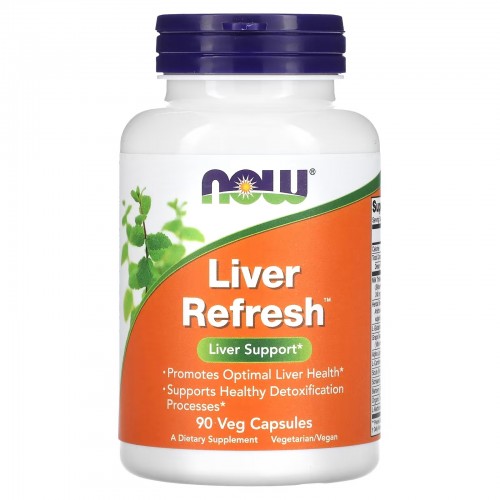 NOW Foods, Liver Refresh, 90 растительных капсул NOW Foods, Liver Refresh, 90 растительных капсул